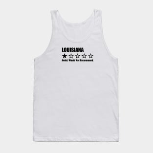 Louisiana One Star Review Tank Top
